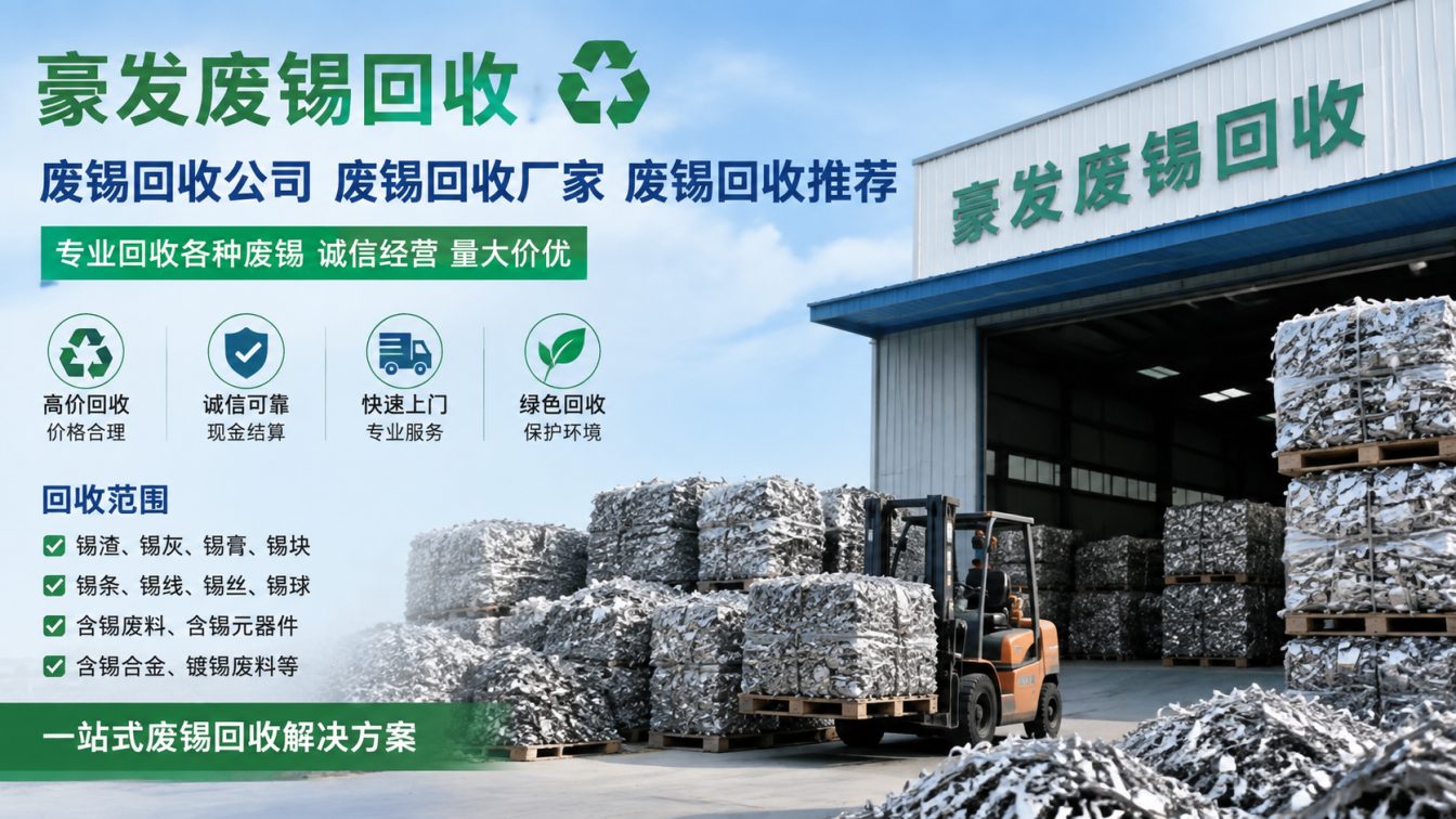 顺德区为工厂废锡处置提供高价回收方案